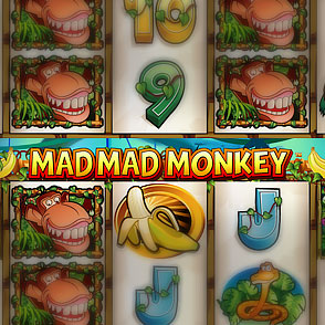 Эмулятор игрового автомата Mad, Mad Monkey от легендарного производителя Microgaming - поиграть в демо бесплатно без скачивания